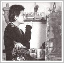 En el taller, en 1986